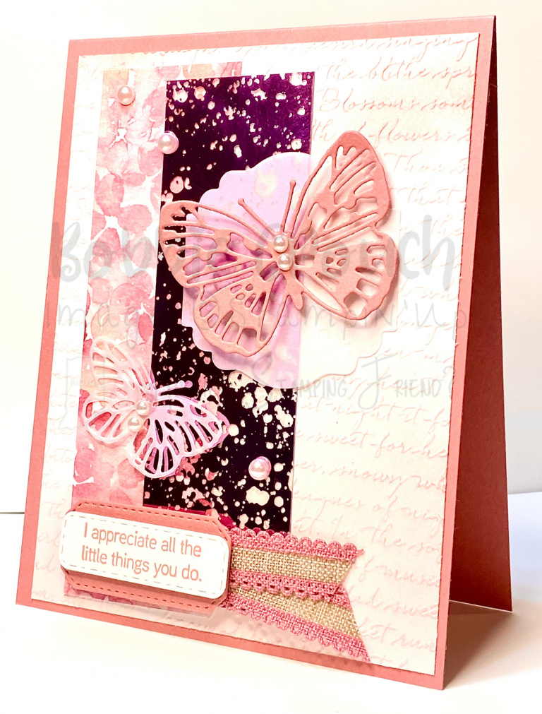 Stampin’ Up! Butterfly Brilliance Card & Blending Brush