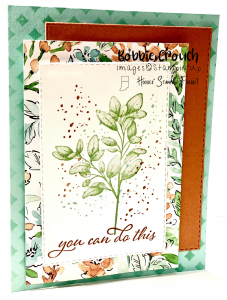 How to Create a Background Using Our Decorative Masks and the Forever Fern Stamp set