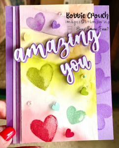 Sweet Conversations/Amazing Thanks Watercolor Card