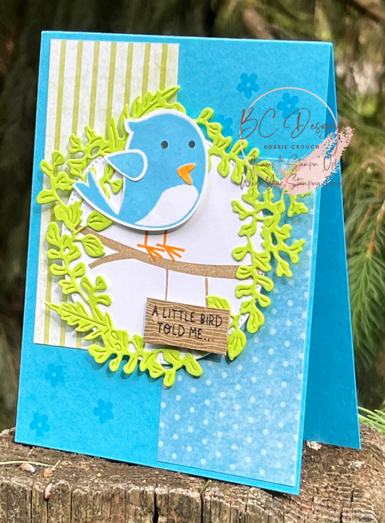 Stampin’ Up! Sweet Songbird Card