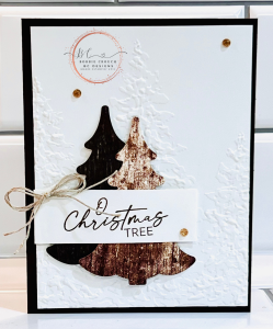 Stampin’ Up! Decorative Trees Card