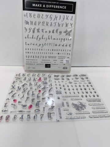 Make A Difference $20.50